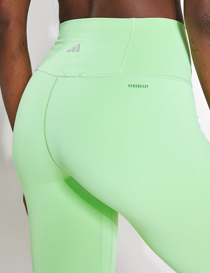 adidas All Me 7/8 Leggings - Semi Green Sparkimage3- The Sports Edit