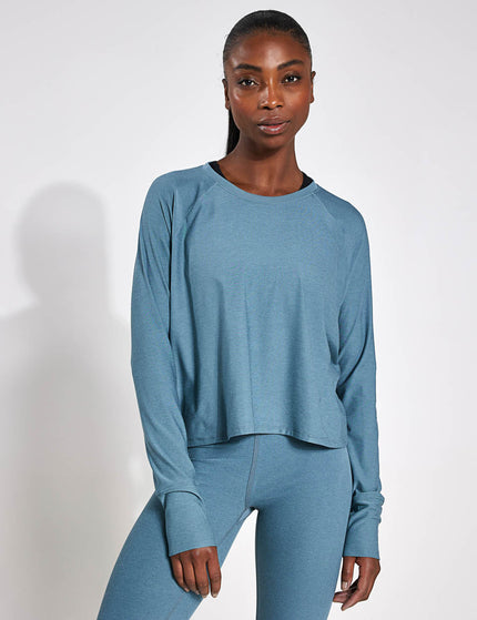 Beyond Yoga Featherweight Daydreamer Pullover - Storm Heatherimage1- The Sports Edit