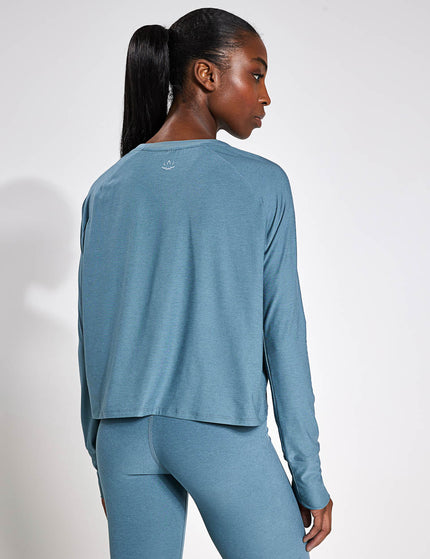 Beyond Yoga Featherweight Daydreamer Pullover - Storm Heatherimage2- The Sports Edit