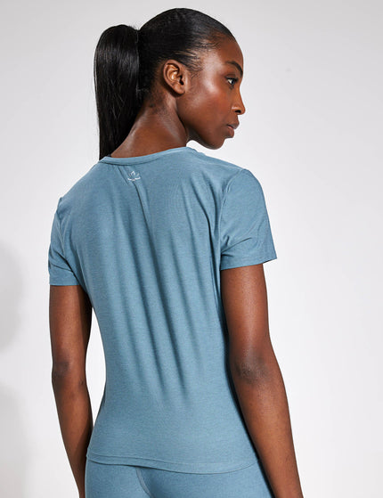 Beyond Yoga Featherweight For A Spin Tee - Storm Heatherimage2- The Sports Edit