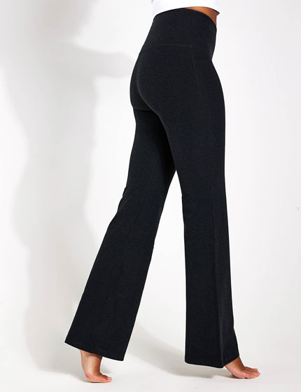 Beyond Yoga Spacedye At Your Leisure Bootcut Pant - Darkest Nightimage4- The Sports Edit