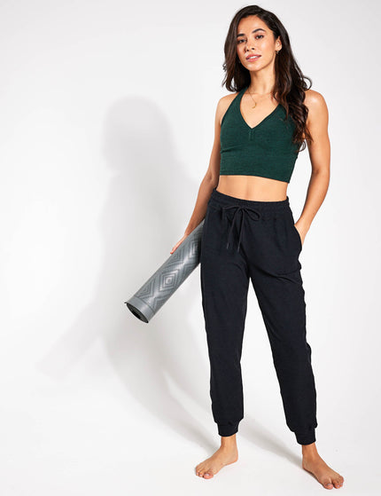 Beyond Yoga Spacedye Commuter Midi Jogger - Darkest Nightimage3- The Sports Edit