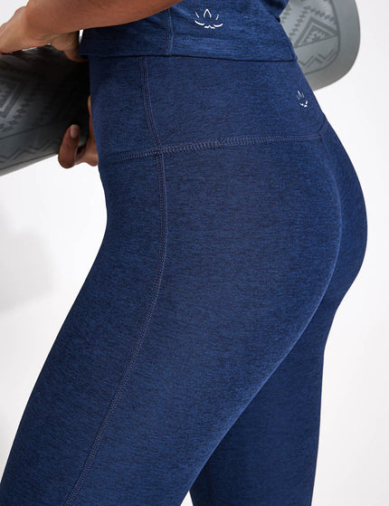 Beyond Yoga Spacedye Practice High Waisted Pant - Nocturnal Navyimage3- The Sports Edit