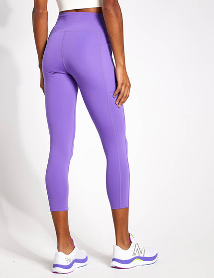 Girlfriend Collective High Waisted 7/8 Pocket Legging - Retro Violetimage2- The Sports Edit