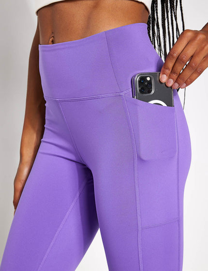 Girlfriend Collective High Waisted 7/8 Pocket Legging - Retro Violetimage3- The Sports Edit