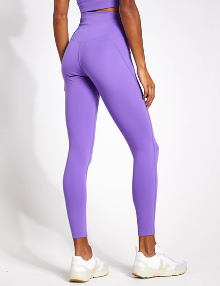 Girlfriend Collective Compressive High Waisted Legging - Retro Violetimage2- The Sports Edit