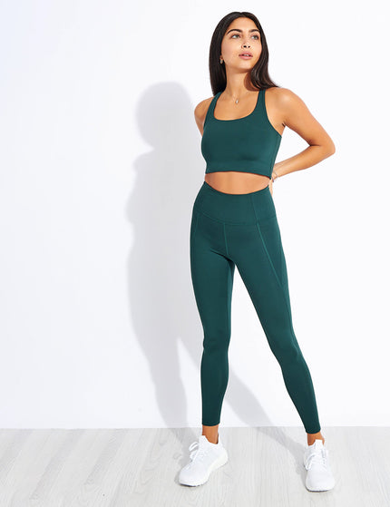 Girlfriend Collective Paloma Bra Classic - Mossimage2- The Sports Edit