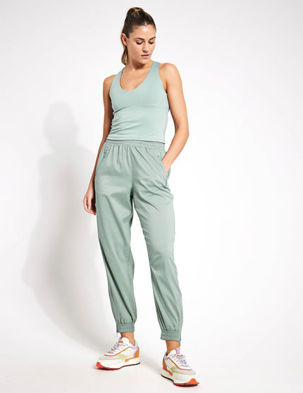 Girlfriend Collective Summit Track Pant - Chinoiserieimage3- The Sports Edit