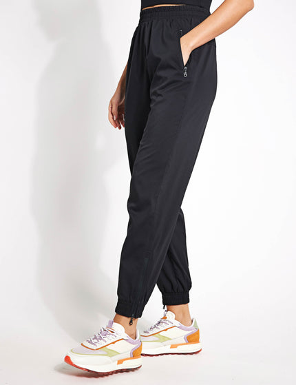 Girlfriend Collective Summit Track Pant - Blackimage1- The Sports Edit