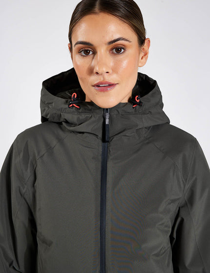 Goodmove Insulated Waterproof Jacket - Dark Oliveimage5- The Sports Edit