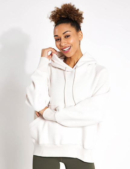 Nike Sportswear Phoenix Plush Oversized Fleece Hoodie - Light Orewood Brown/Sailimage1- The Sports Edit