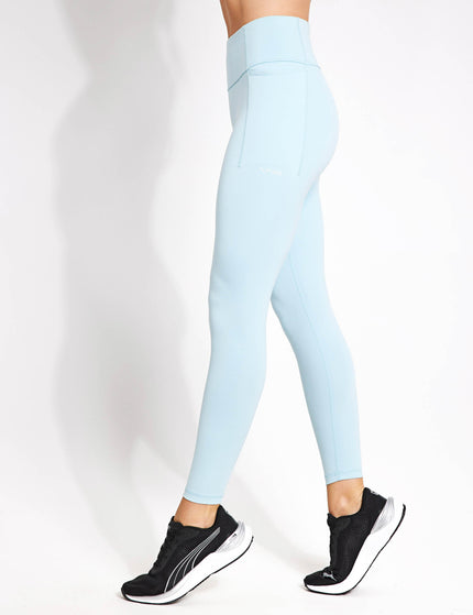 PUMA Puma Fit High Waisted Tights - Turquoise Surfimage1- The Sports Edit