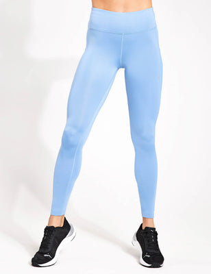 Run Fav Velocity Full-Length Running Tights - Zen Blue