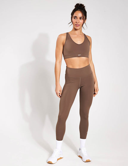 Reebok Active Collective Dreamblend 7/8 Leggings - Utility Brownimage3- The Sports Edit