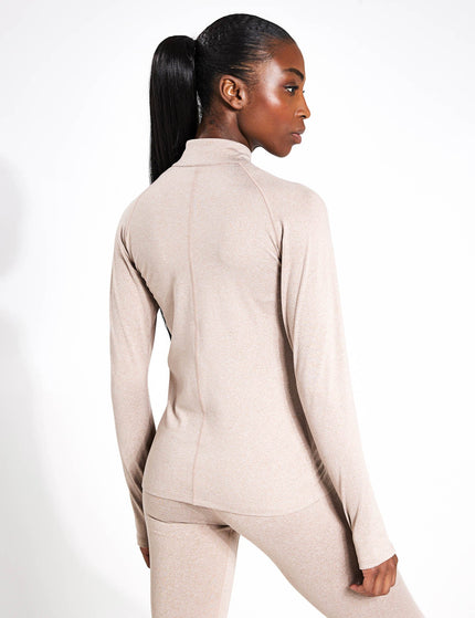 Varley Always Warm Base Layer - Taupe Marlimage2- The Sports Edit