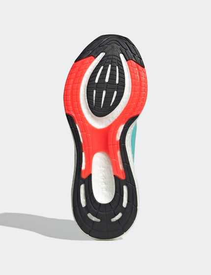 adidas Pureboost 23 Shoes - Flash Aqua/Bright Red/Crystal Whiteimage6- The Sports Edit