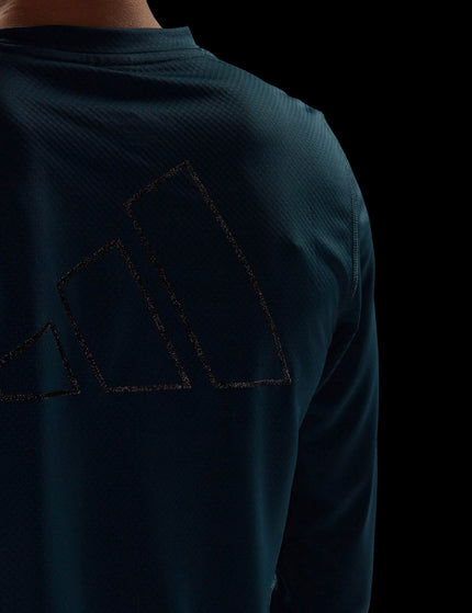 adidas Run Icons Running Long-Sleeve Top - Arctic Nightimage4- The Sports Edit