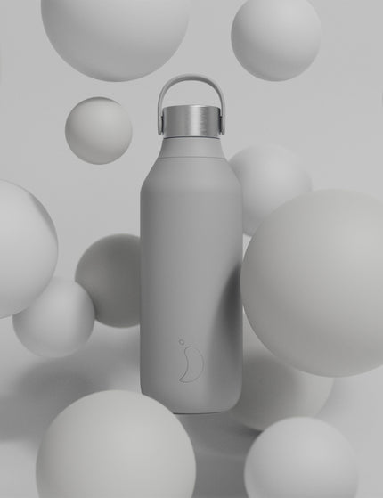 Chilly's Granite Grey Water Bottle | 500mlimage2- The Sports Edit