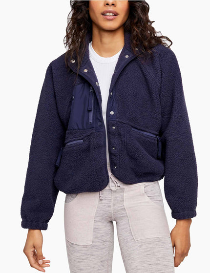 FP Movement Hit The Slopes Fleece Jacket - Deepest Navyimage1- The Sports Edit