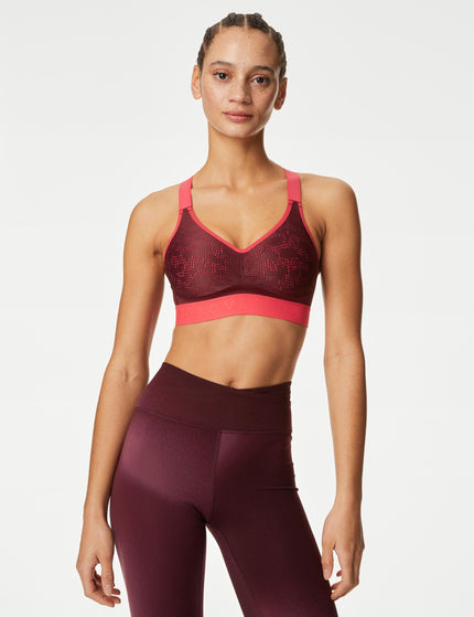 Goodmove Freedom To Move Ultimate Support Sports Bra A-E - Burgundyimage1- The Sports Edit