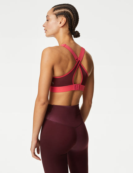 Goodmove Freedom To Move Ultimate Support Sports Bra A-E - Burgundyimage2- The Sports Edit