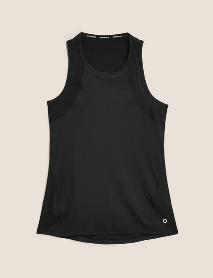 Goodmove Scoop Neck Racer Back Vest Top - Blackimage7- The Sports Edit