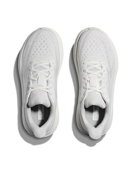 HOKA Clifton 9 - White/Whiteimage5- The Sports Edit