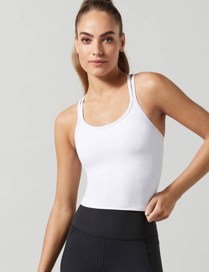 Lilybod Monica Bra Top - Bright Whiteimage4- The Sports Edit