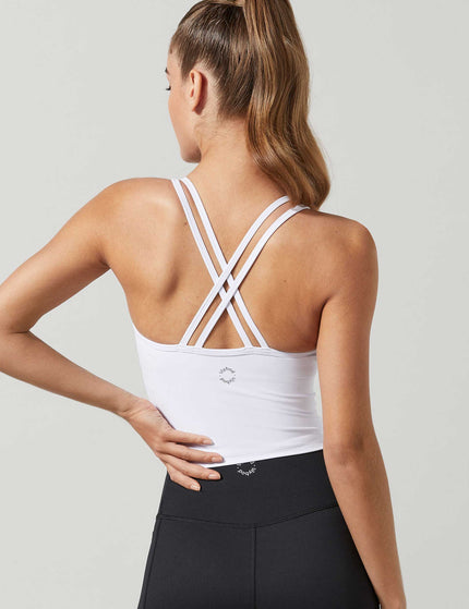 Lilybod Monica Bra Top - Bright Whiteimage2- The Sports Edit