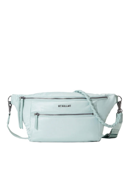MZ Wallace Bowery Sling - Silver Blueimage1- The Sports Edit