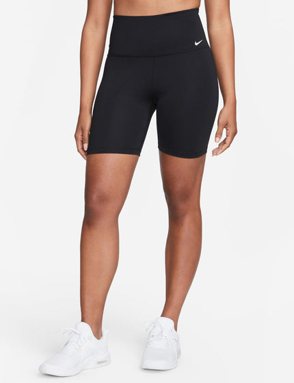 Nike Dri-FIT One 7" Biker Shorts - Black/Whiteimage1- The Sports Edit