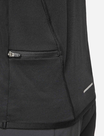 Nike Dri-FIT Swift Element UV Crew Neck Top - Black/Reflective Silverimage5- The Sports Edit