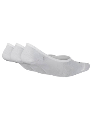 Everyday Lightweight Footie Socks (3 Pairs) - White