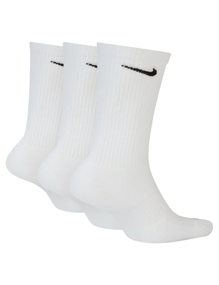 Nike Everyday Plus Cushioned Socks (3 Pairs) - Whiteimage2- The Sports Edit
