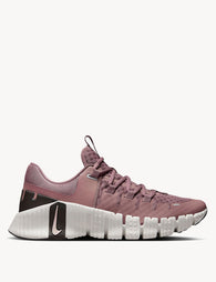 Nike | Free Metcon 5 Shoes - Pink/Adobe/Platinum/Red | The Sports Edit