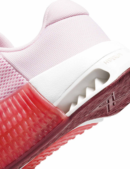 Nike Metcon 9 Shoes - Pink Foam/Platinum Tint/Adobe/Dark Team Redimage2- The Sports Edit