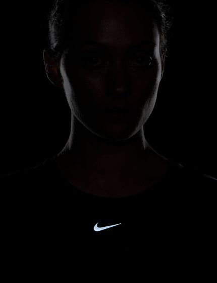 Nike One Classic Dri-FIT Short-Sleeve Top - Blackimage5- The Sports Edit