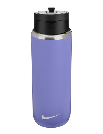 Nike Recharge Stainless Steel Straw Bottle - Light Thistle/Black/White | 710mlimage1- The Sports Edit