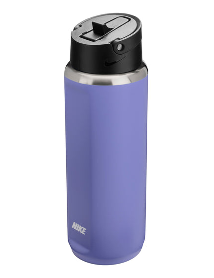 Nike Recharge Stainless Steel Straw Bottle - Light Thistle/Black/White | 710mlimage2- The Sports Edit