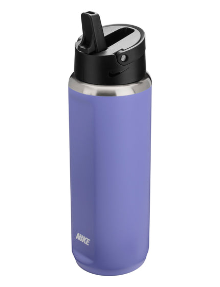 Nike Recharge Stainless Steel Straw Bottle - Light Thistle/Black/White | 710mlimage3- The Sports Edit