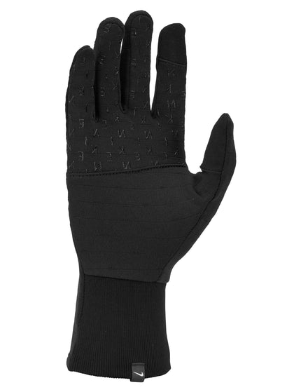 Nike Sphere 4.0 Running Gloves - Black/Silverimage2- The Sports Edit