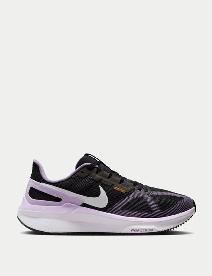 Nike Structure 25 Shoes - Black/White/Daybreak/Lilac Bloomimage1- The Sports Edit