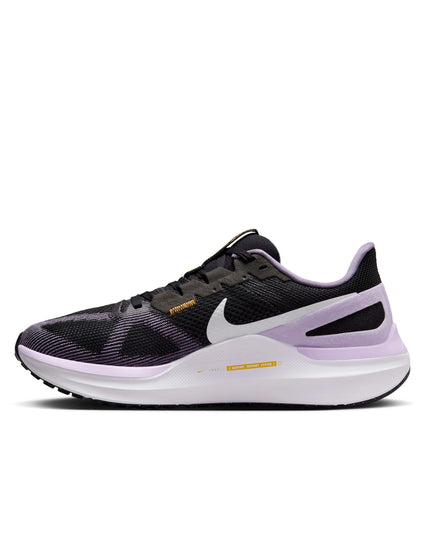 Nike Structure 25 Shoes - Black/White/Daybreak/Lilac Bloomimage2- The Sports Edit