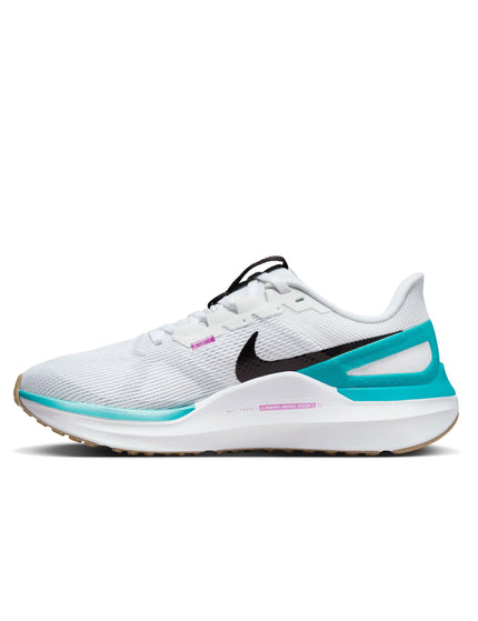 Nike Structure 25 Shoes - White/Saturn Gold/Sail/Dusty Cactusimage2- The Sports Edit