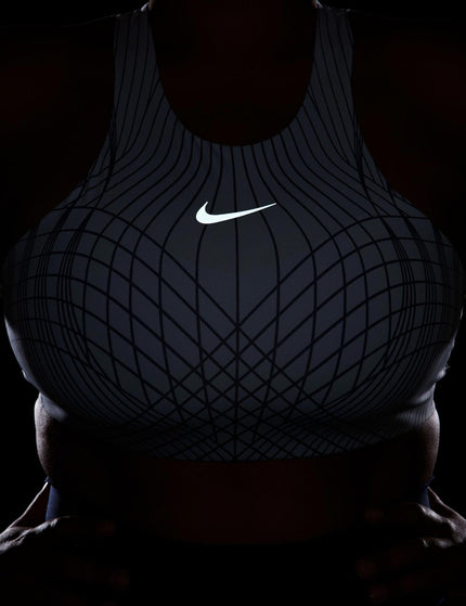 Nike Swoosh Phoenix Sports Bra - Blue Tint/Diffused Blueimage3- The Sports Edit