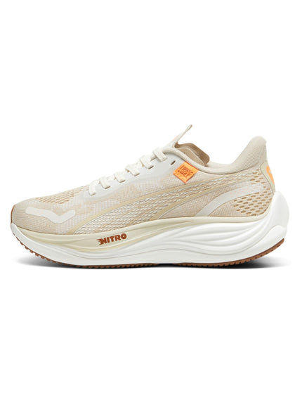 PUMA Velocity NITRO 3 Shoes - Vapor Gray/Putty/Neon Citrusimage2- The Sports Edit