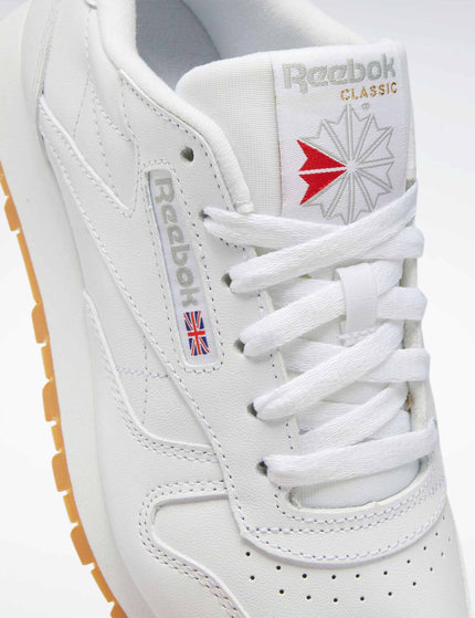 Reebok Classic Leather Shoes - Cloud White/Pure Grey 3/Reebok Rubber Gum-03image5- The Sports Edit