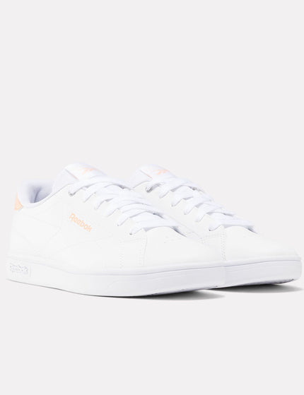 Reebok Court Clean Sneakers - Cloud White/Peach Glow/Blushimage6- The Sports Edit
