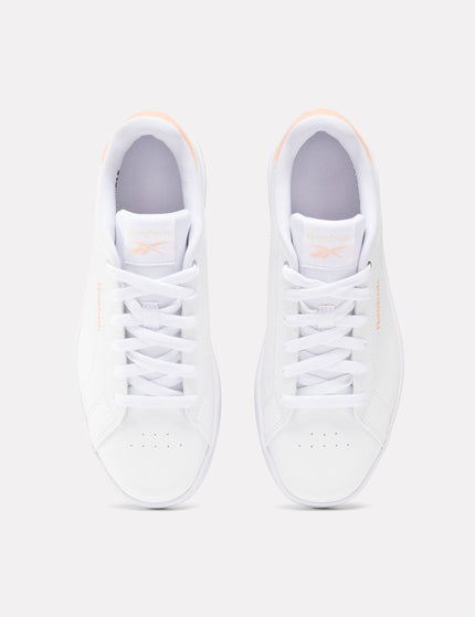 Reebok Court Clean Sneakers - Cloud White/Peach Glow/Blushimage5- The Sports Edit