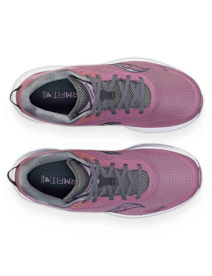 Saucony Axon 3 - Orchid/Cinderimage6- The Sports Edit